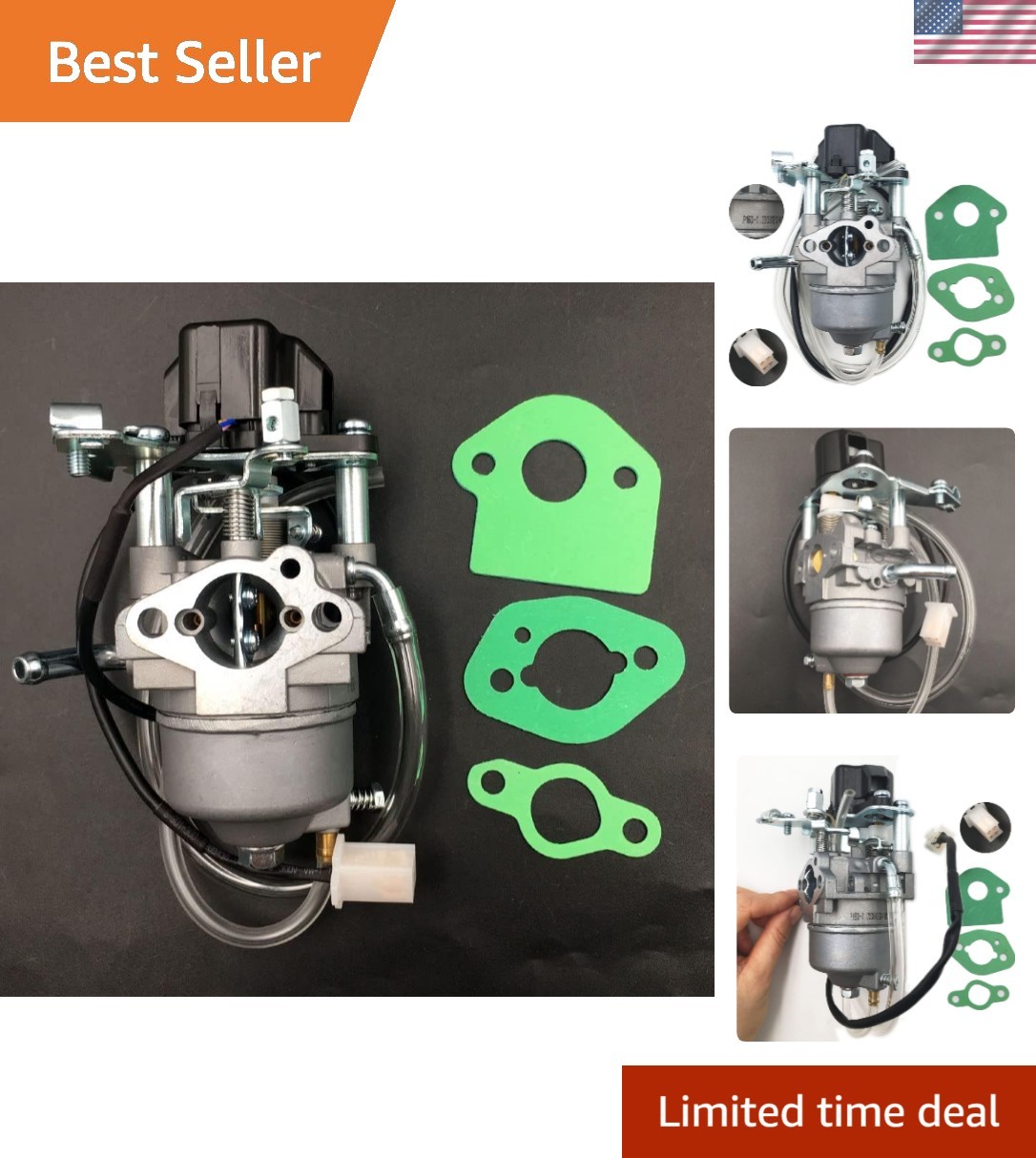 Carburetor Compatible with Champion 73536i Gas Generator Inverter Replacement