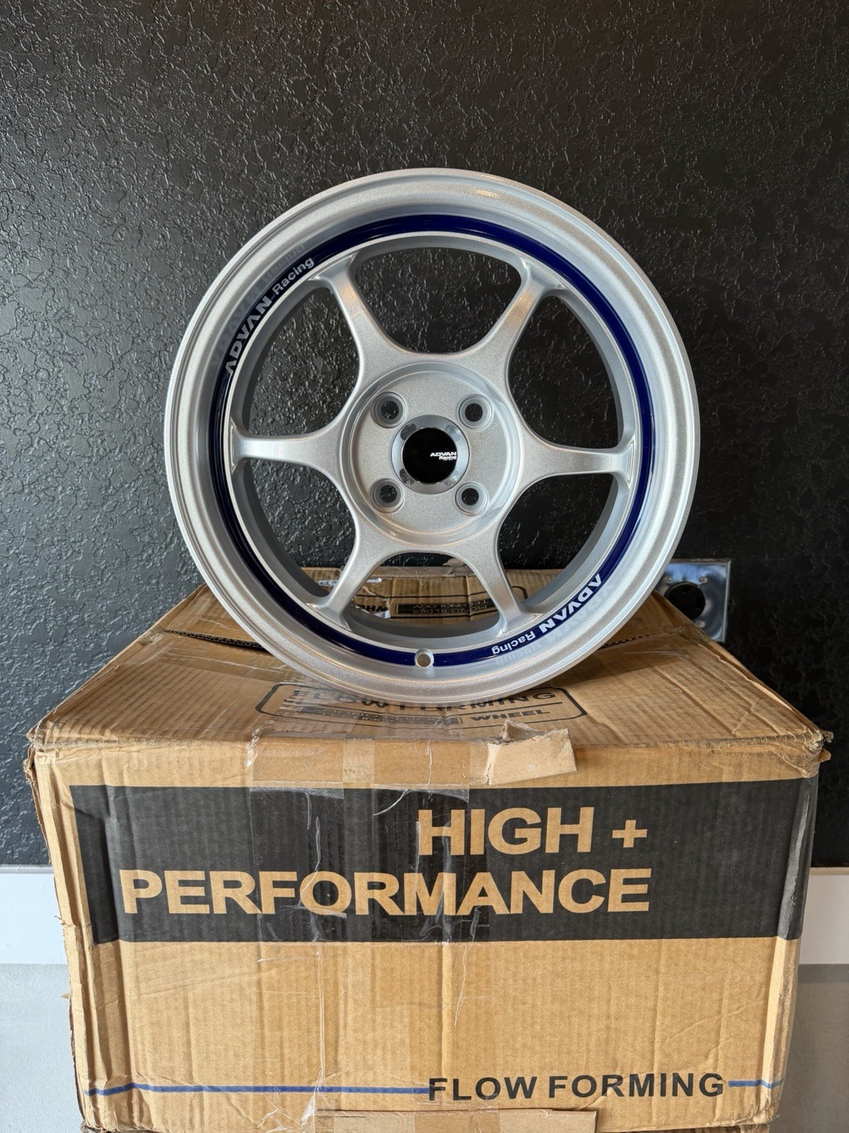 15x7+35 Advan Racing Style Wheels Rims Set of 4 flow form light weight. 15x7+35 Advan Racing Style Wheels Rims Set of 4 flow form light weight.