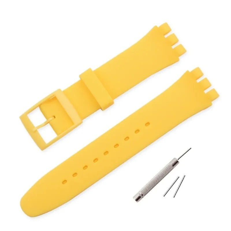 Silicone Watch Strap Replacement Band 16/17/19/20mm Colorful Sports Bracelet