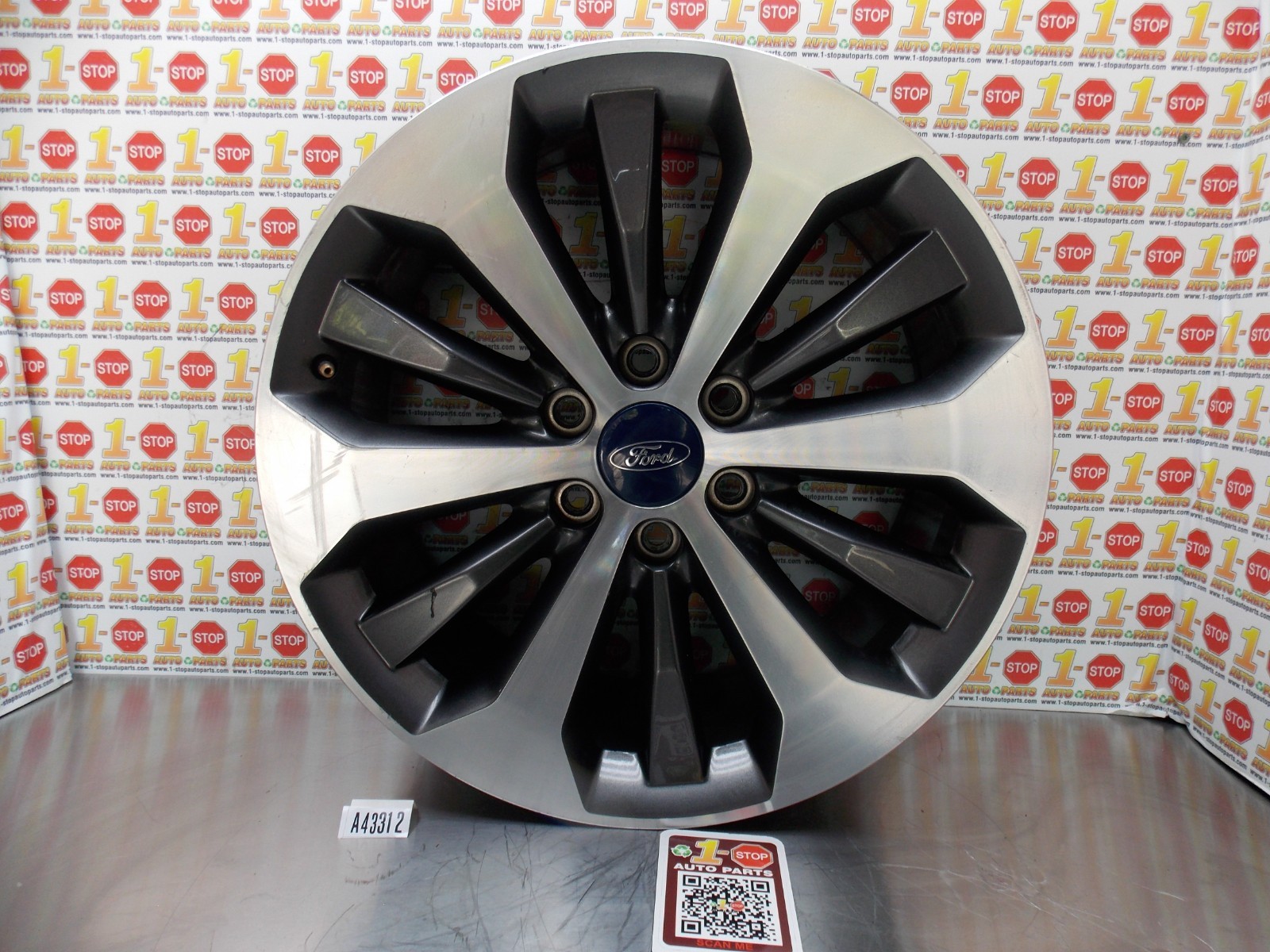 2017-2020 FORD F150 ALUMINUM 12 SPOKE GRAY POCKETSWHEEL RIM 20X8 20
