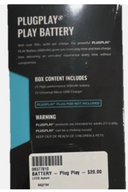 PlugPlay Play Battery Plug n Play (Charger included) Brand New & Sealed PlugPlay Play Battery Plug n Play (Charger included) Brand New & Sealed