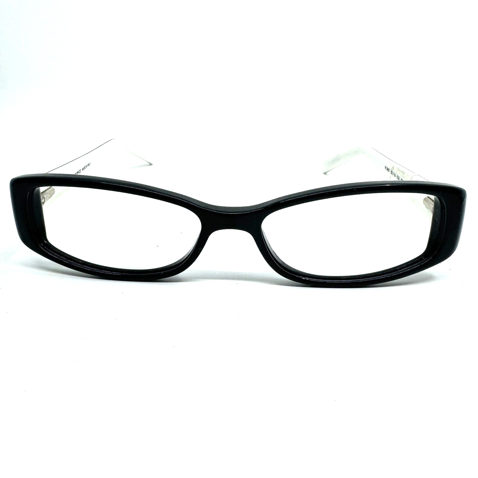 ETRO VE 9855 Black White  Rectangular Frames Eyeglasses H9995