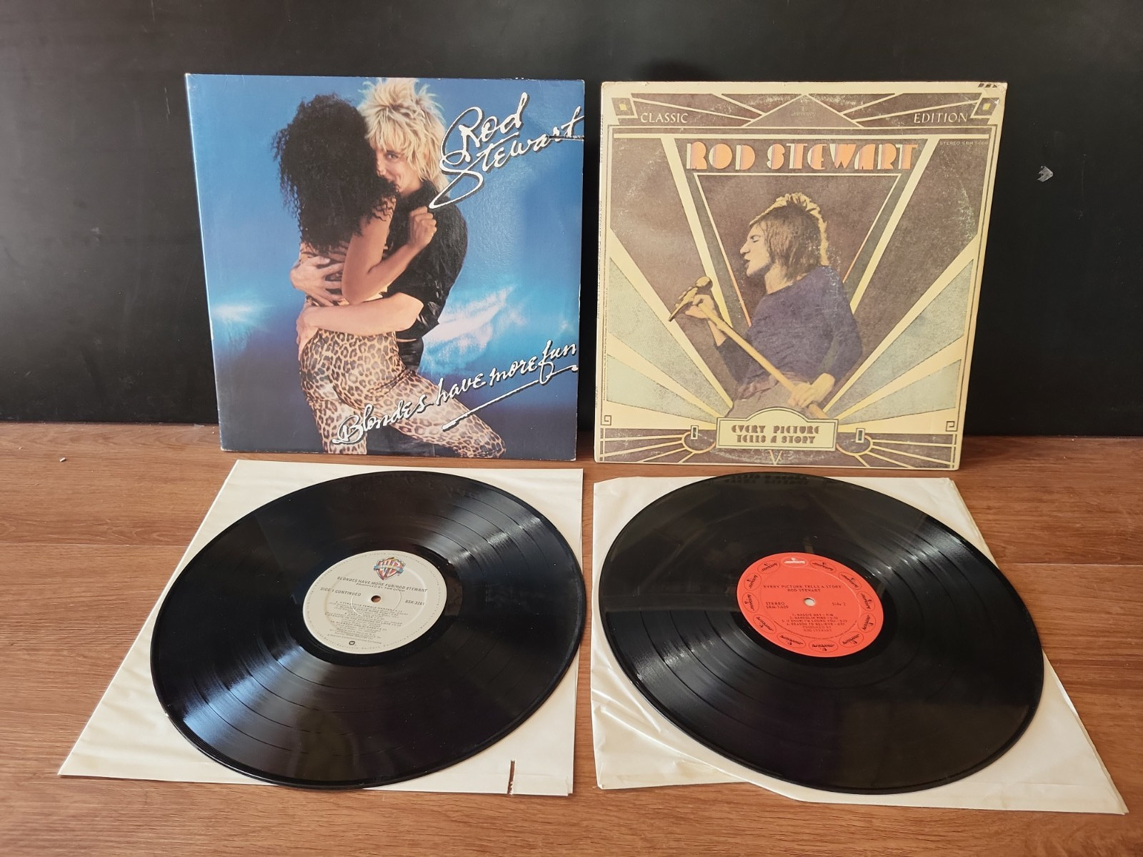(2-SET) Rod Stewart -Every Picture Tells A Story & Blondes Have More Fun Albums (2-SET) Rod Stewart -Every Picture Tells A Story & Blondes Have More Fun Albums