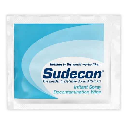 Fox Labs Sudecon - OC CS CN & Pepper Spray Decontamination Wipes