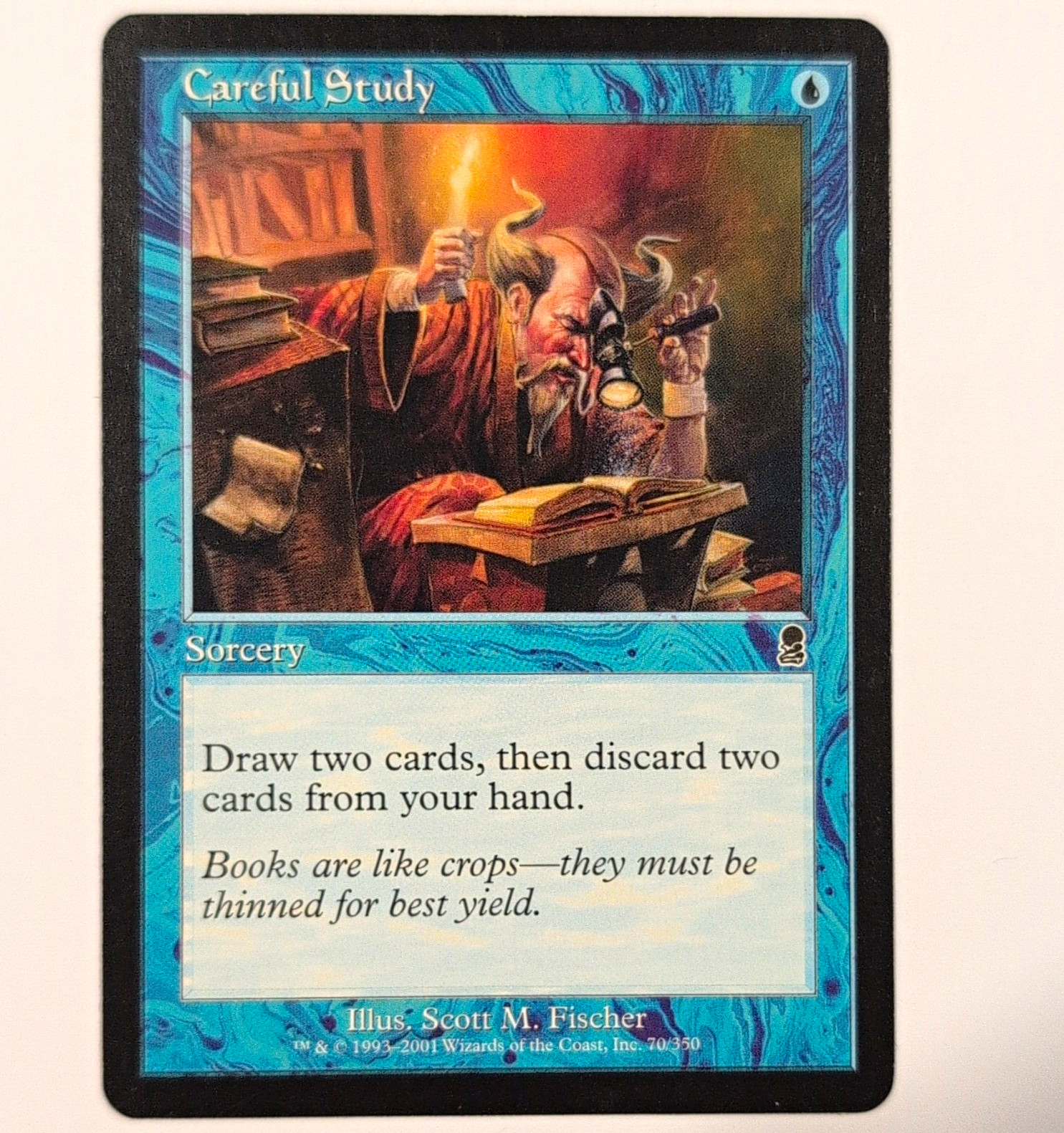 Wizards of the Coast Careful Study Odyssey Blue U Common EN 70 Wizards of the Coast Careful Study Odyssey Blue U Common EN 70