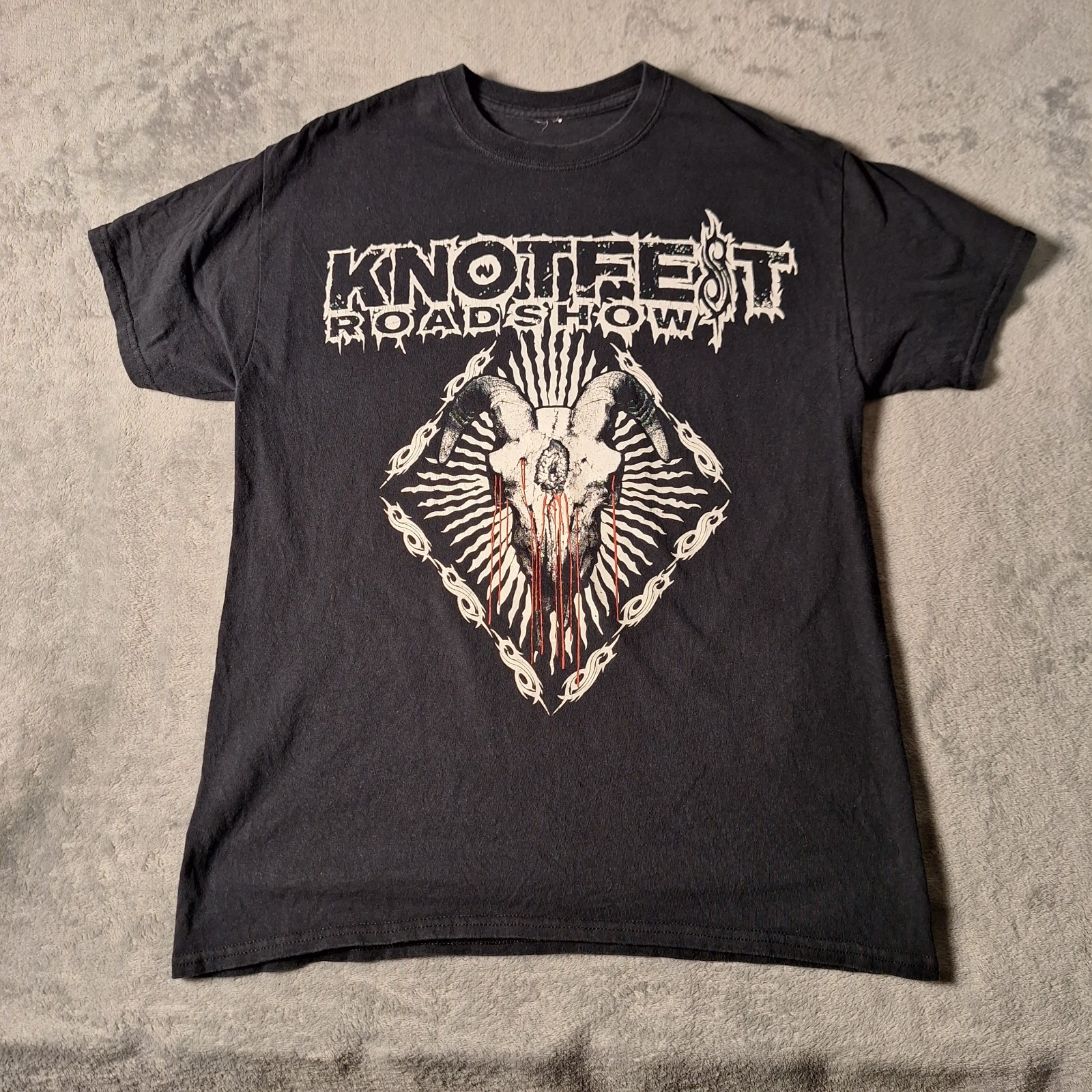 Knotfest Roadshow 2019 T-Shirt | Slipknot Coheed and Cambria Volbeat Size Large Knotfest Roadshow 2019 T-Shirt | Slipknot Coheed and Cambria Volbeat Size Large