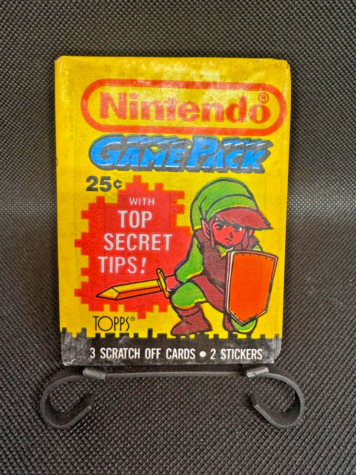 1989 Topps Nintendo Game Pack Unopened Link Zelda