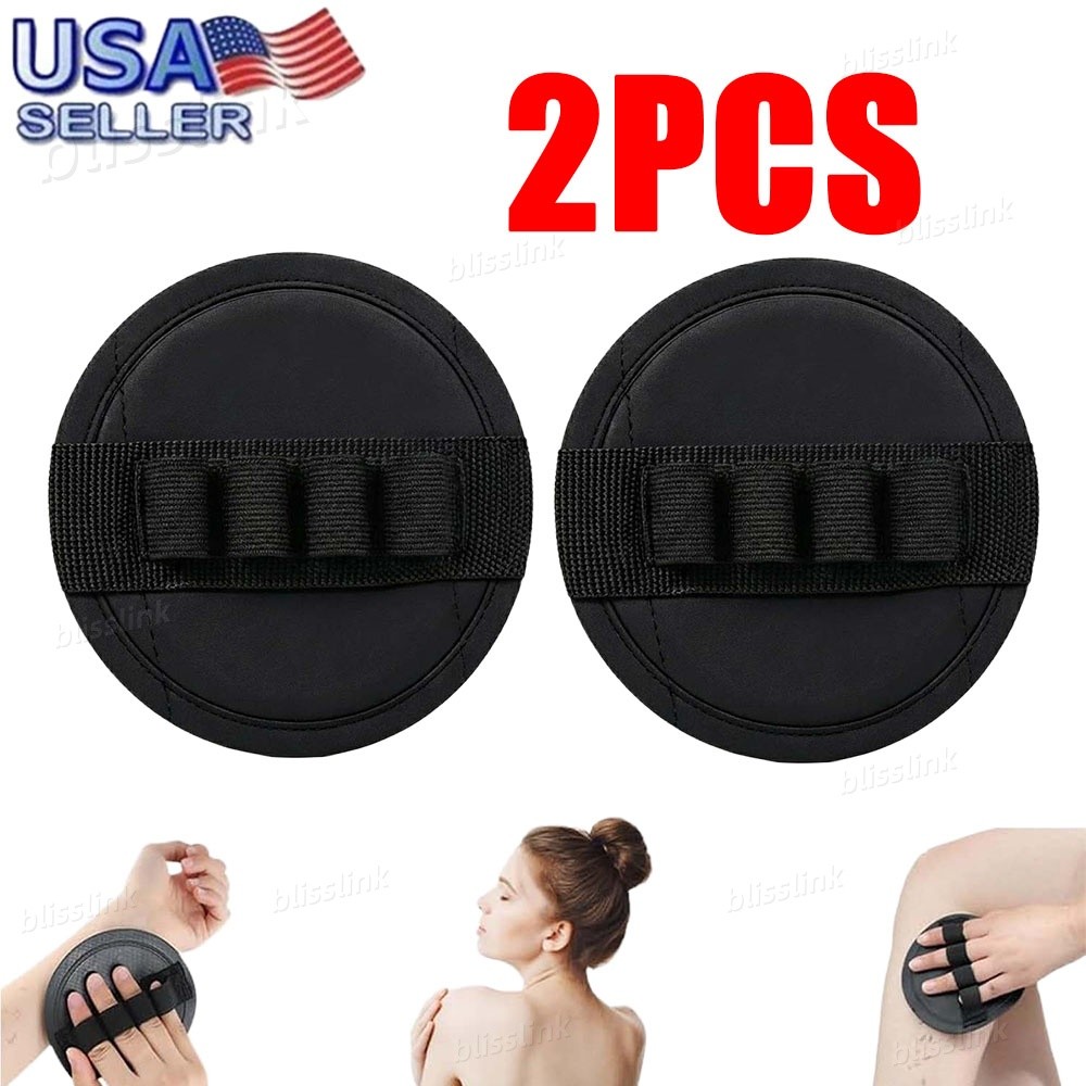 2/4/6PCS Bath Exfoliating Glove Body Scrub Mitt Deep Skin Cleansing Shower Wash