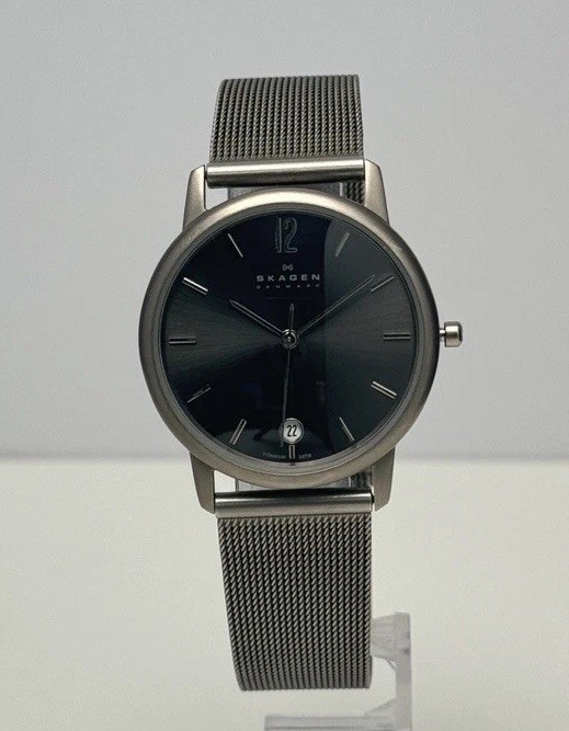 Skagen Men’s Titanium Watch 170LTMM1 New Battery Skagen Men’s Titanium Watch 170LTMM1 New Battery