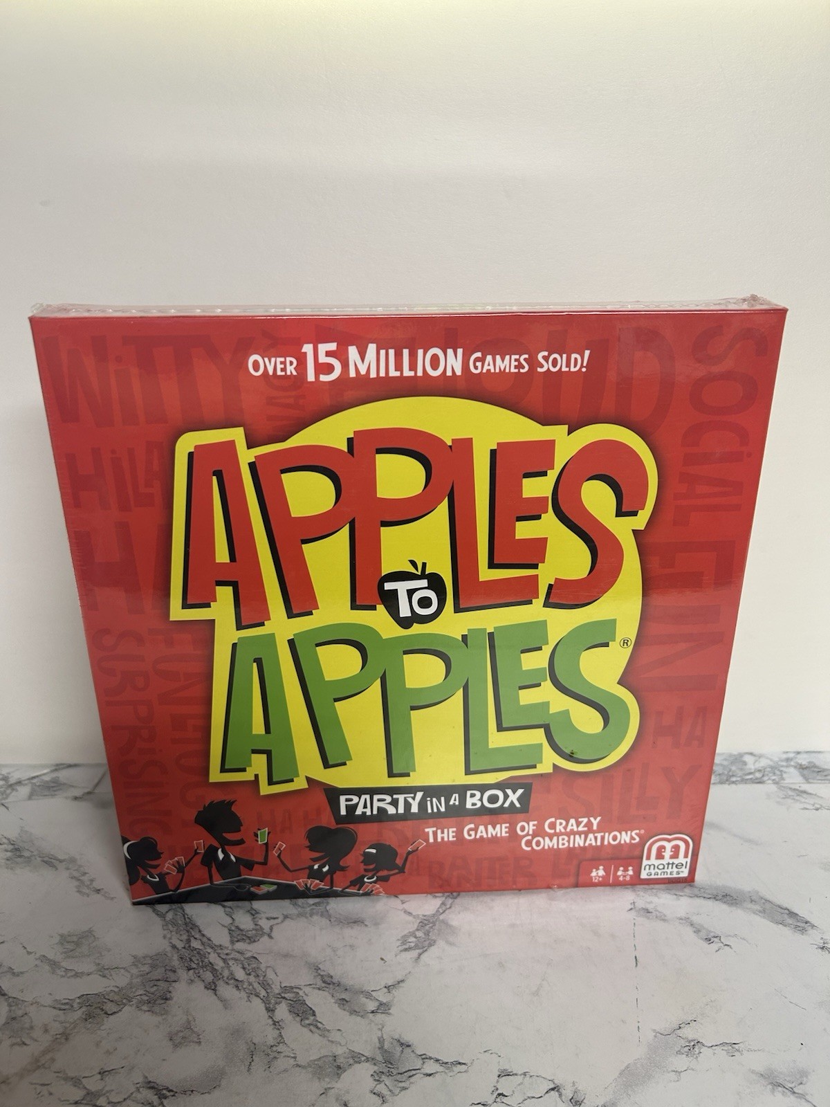 Mattel Apples to Apples Party in a Box Card Game for Family & Friends - NEW Mattel Apples to Apples Party in a Box Card Game for Family & Friends - NEW
