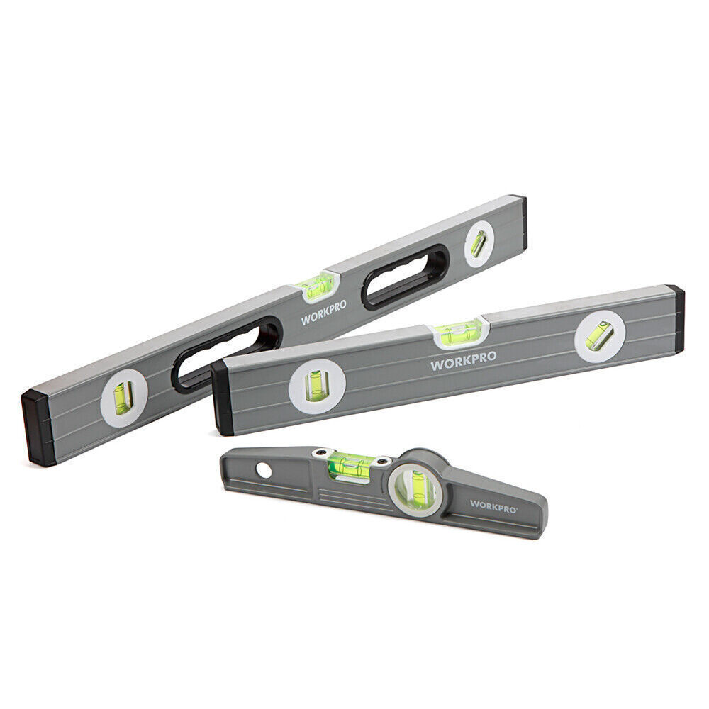 WORKPRO Spirit Level Set 3 Pieces 9\