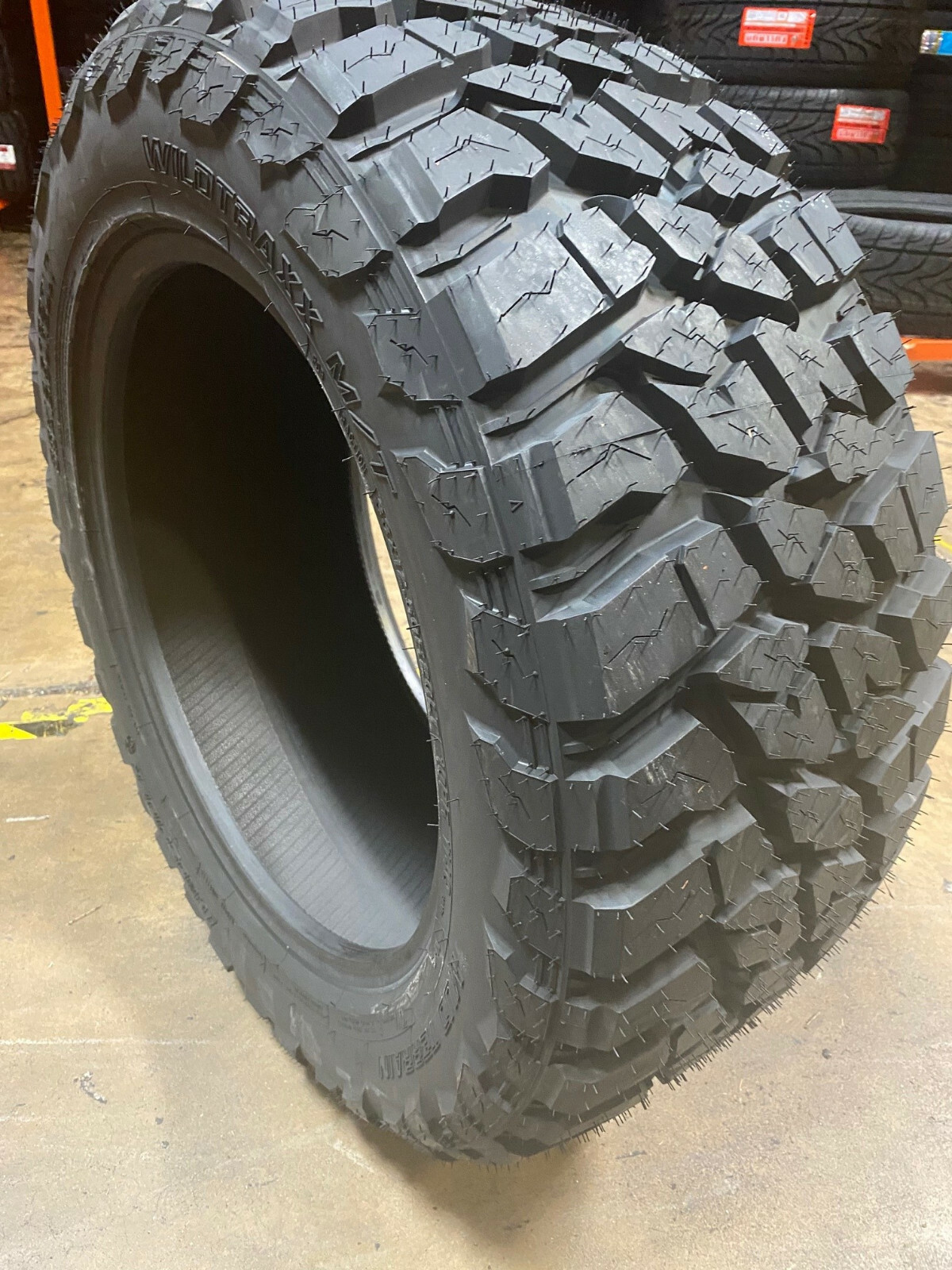 4 NEW 33x12.50R20 LANDSPIDER WILDTRAXX Tires M/T 33 12.50 20 LRE MT Mud Terrain