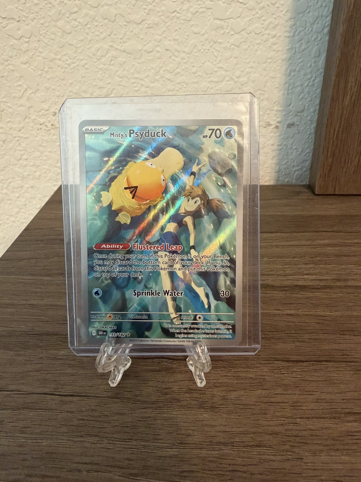 Misty\'s Psyduck Sv10: Destined Rivals 193/182 IR EN Holo Misty\'s Psyduck Sv10: Destined Rivals 193/182 IR EN Holo