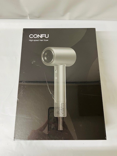 Confu High-Speed Hair Dryer in White- NEW/SEALED