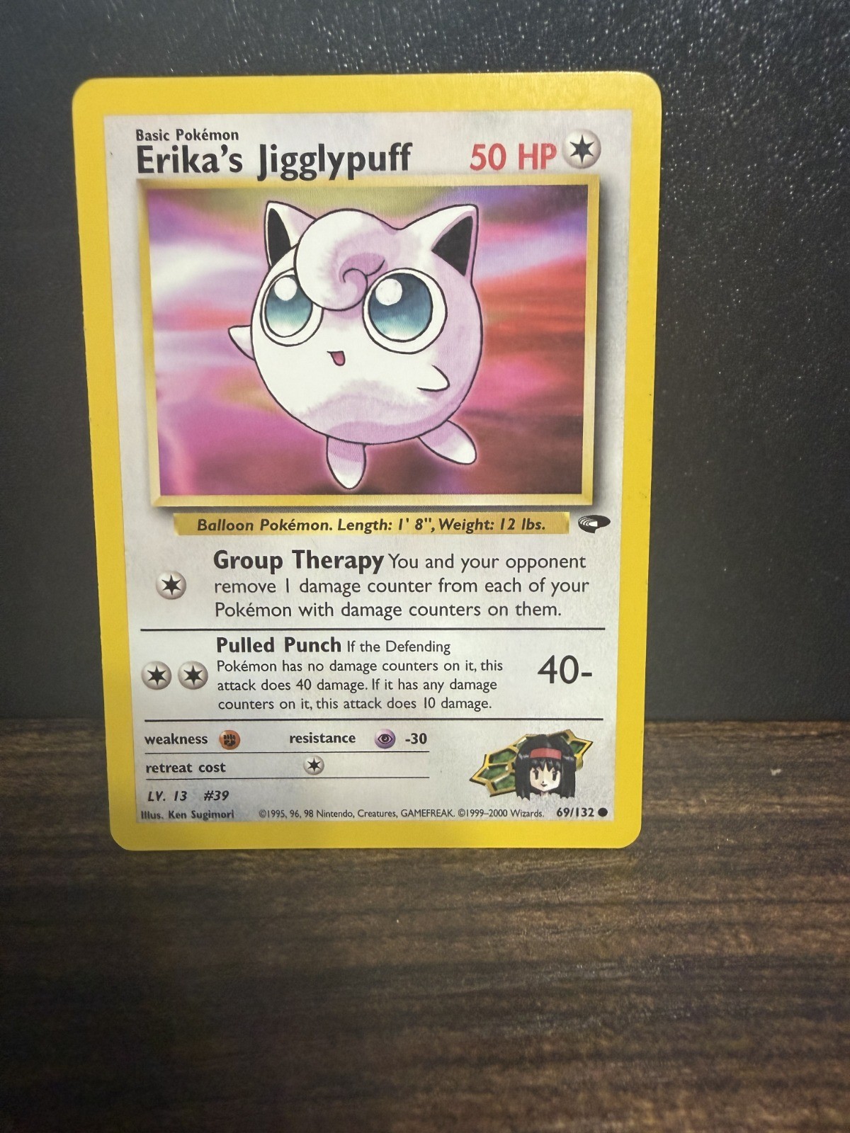 Erika\'s Jigglypuff Unlimited Common Gym Challenge 069/132 MP