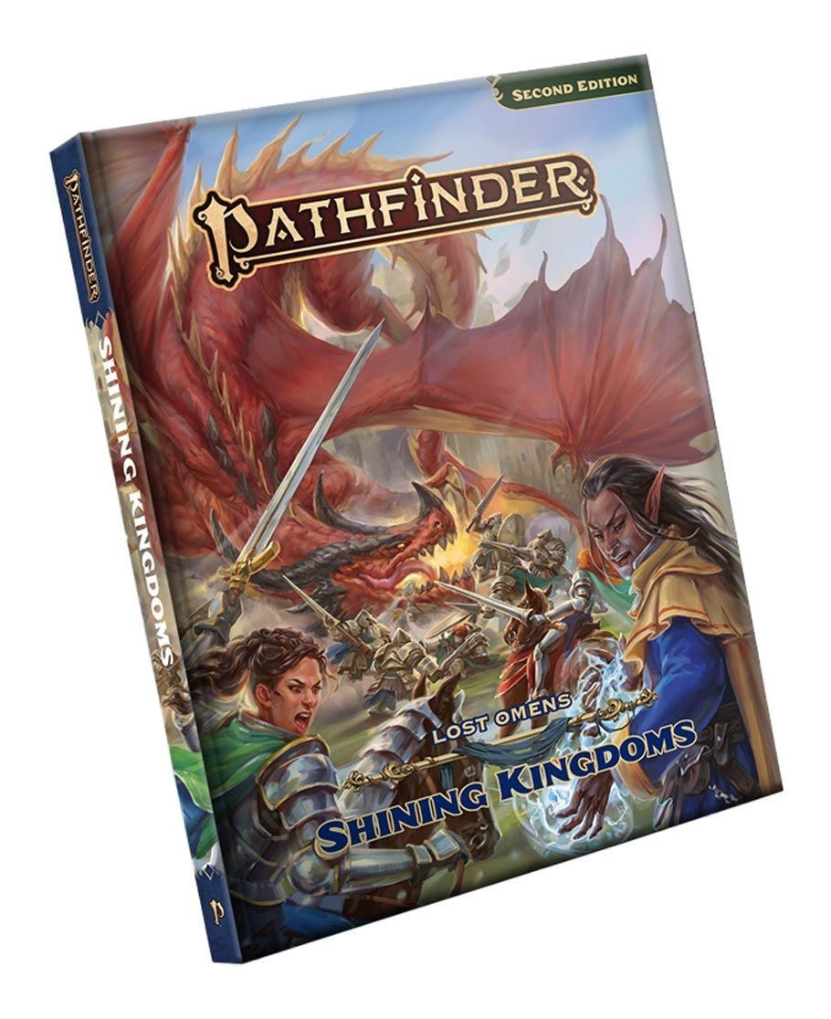 Pathfinder ~ Lost Omens ~ Shining Kingdoms ~ with Map ~ New ~ OEJ