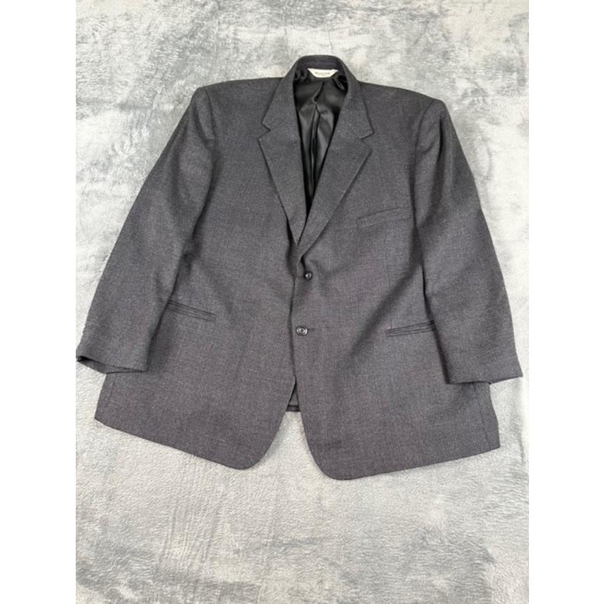 Men’s 50S Pronto Uomo 100% Lambswool Gray Blazer Sport Coat – Excellent Men’s 50S Pronto Uomo 100% Lambswool Gray Blazer Sport Coat – Excellent