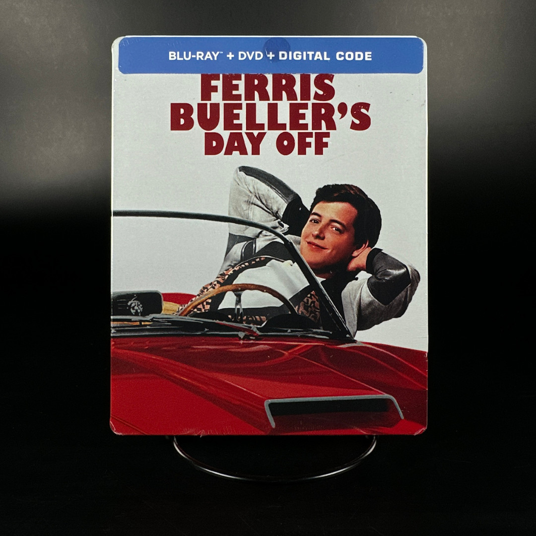 Ferris Bueller’s Day Off STEELBOOK (Blu-ray + DVD + Digital) *NEW/SEALED*