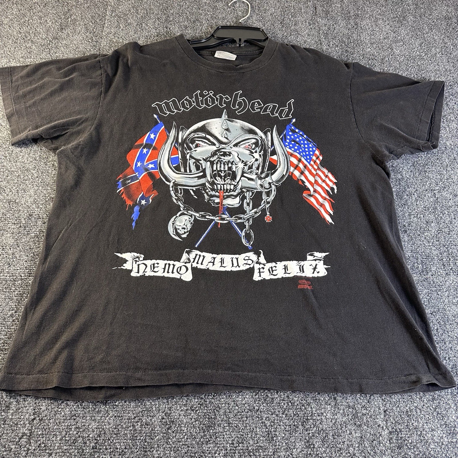VTG 1991 Motörhead America Tour T Shirt Mens XL Hanes Single Stitch Metal