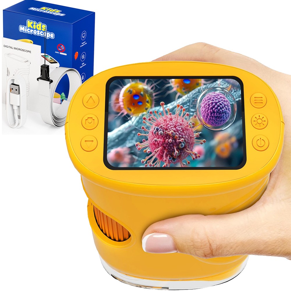 4K 1000X Digital Microscope for Kids, Handheld Mini Microscope 2.0 4K 1000X Digital Microscope for Kids, Handheld Mini Microscope 2.0