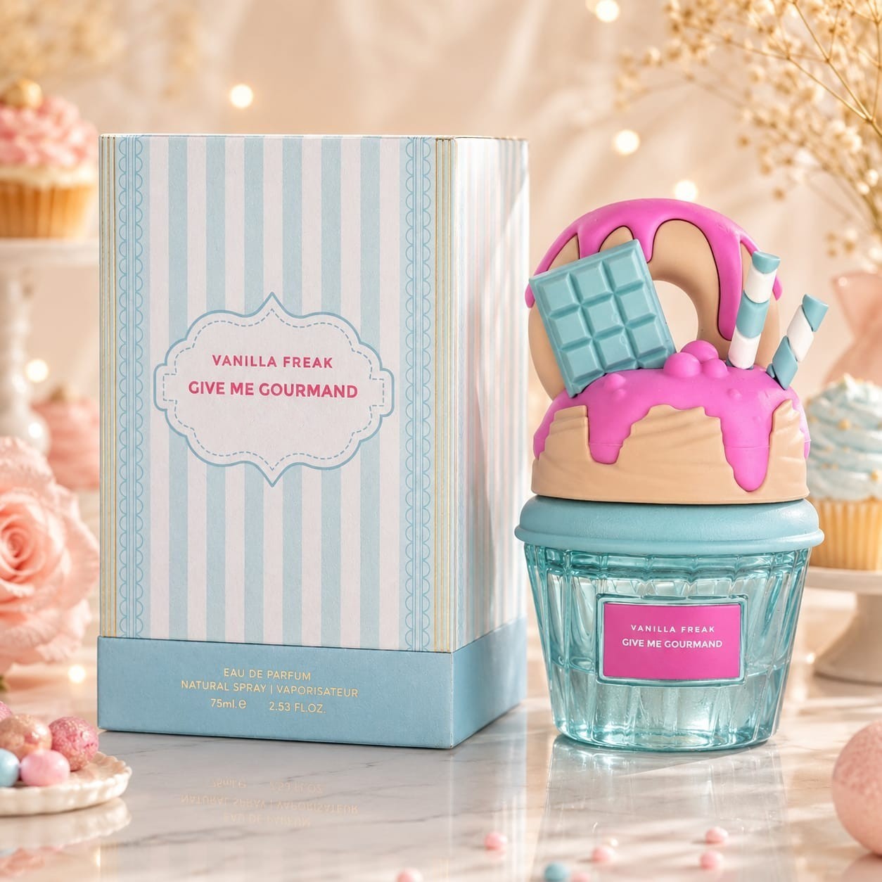 Lattafa Vanilla Freak - Vanilla Caramel, Woody, EDP 75ml - Give me Gourmand,