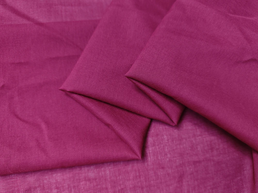 57'' Wide Soft Thin Plain 60s Cotton Fabric Lining Dolls Handicrafts Material 