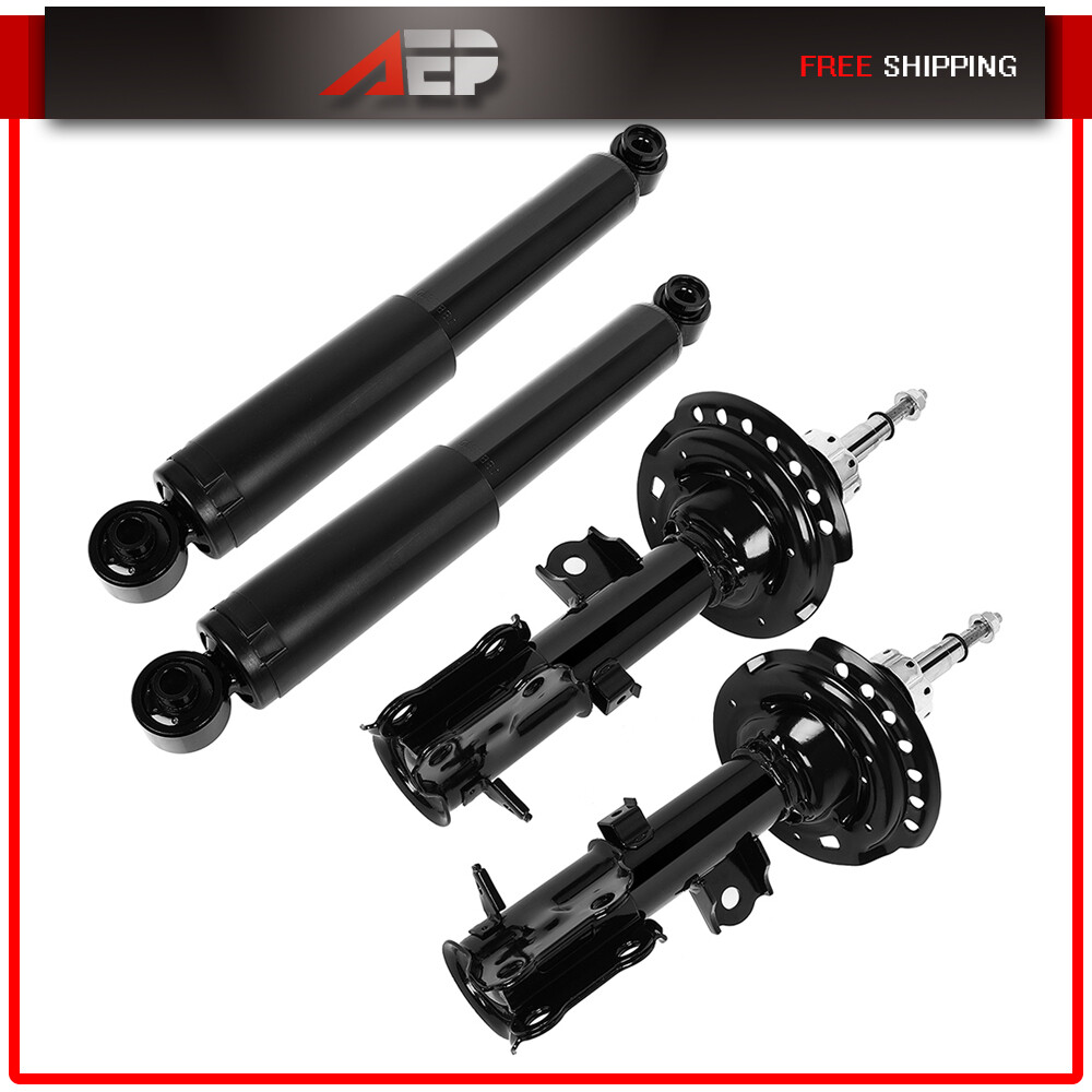 For 2012-2017 Hyundai Accent Front Struts Rear Shocks Full Set Of 4 Absorbers