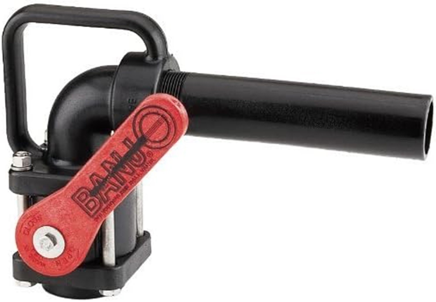 Banjo 2 Inch Polypropylene Standard Port Ball Valve With 90° Elbow - VA200