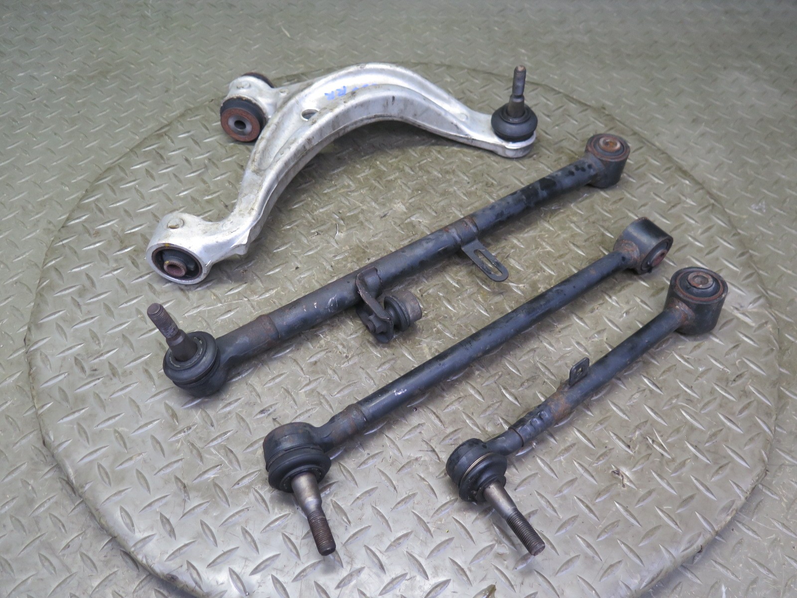 04-06 LEXUS UCF30 LS430 SET OF 4 REAR RIGHT SIDE SUSPENSION CONTROL ARM OEM