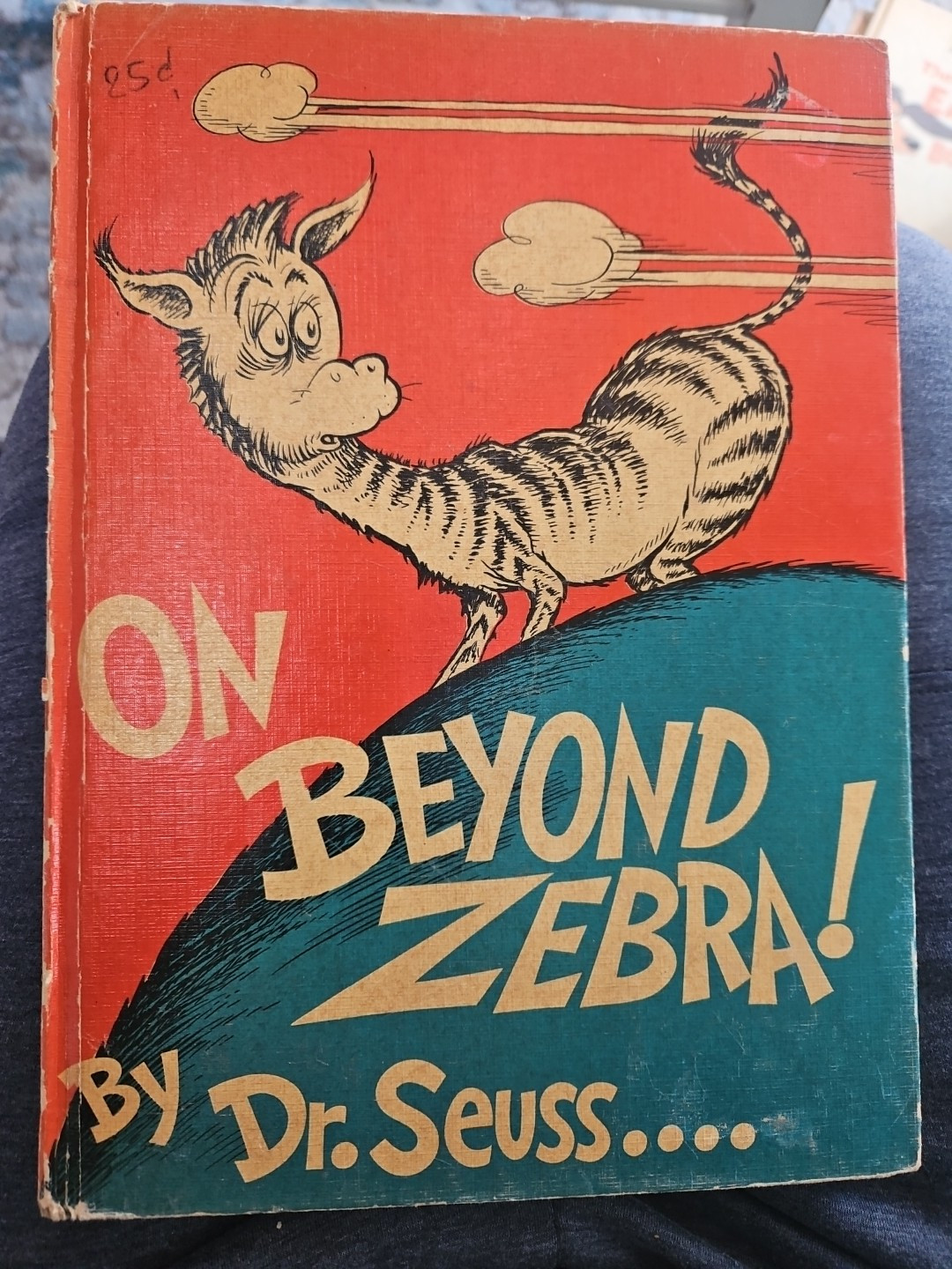 Dr Seuss On Beyond Zebra 1955 FIRST Edition Rare-BANNED Dr Seuss On Beyond Zebra 1955 FIRST Edition Rare-BANNED