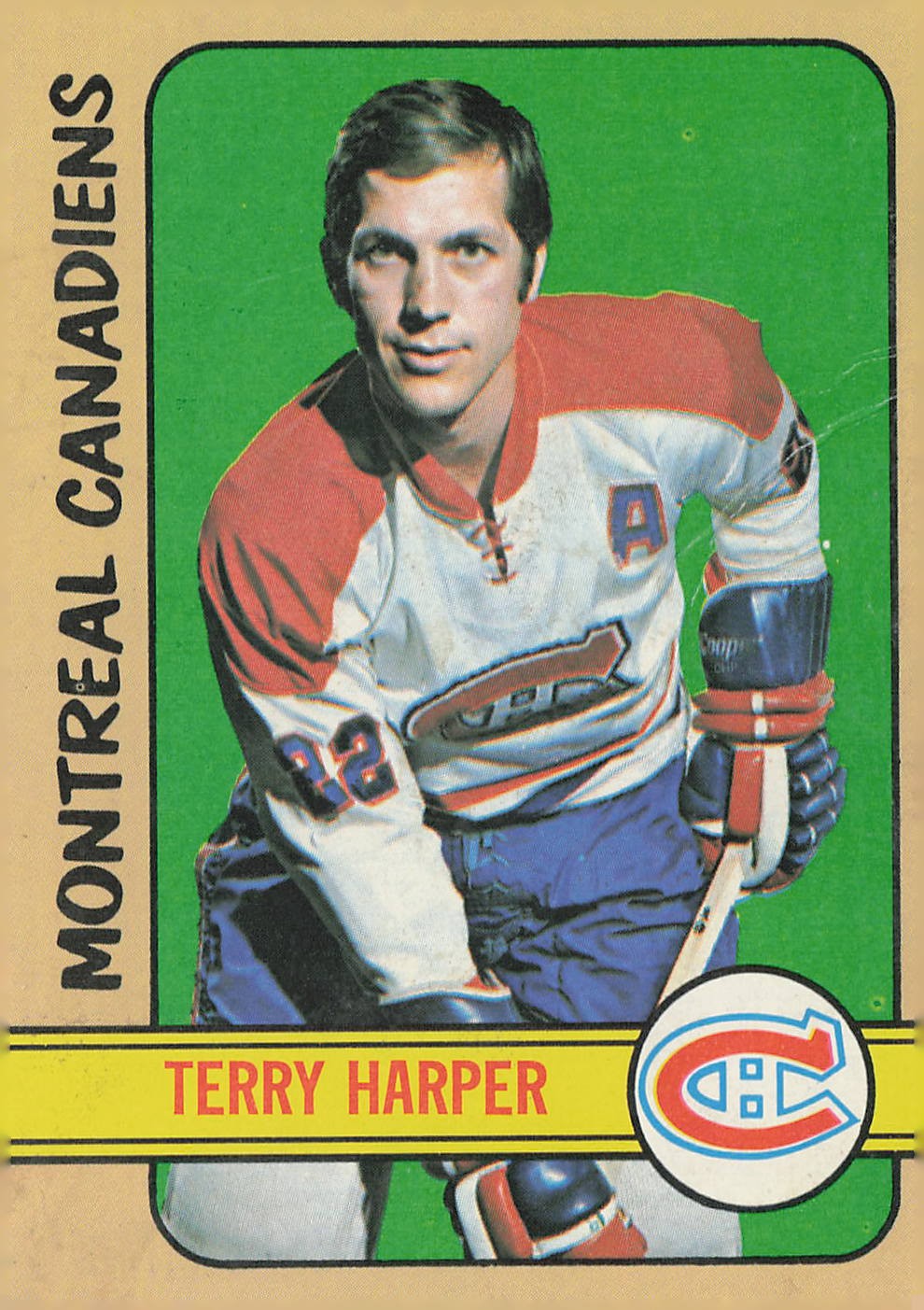 1972-73 Topps Terry Harper #119 Canadiens 1972-73 Topps Terry Harper #119 Canadiens