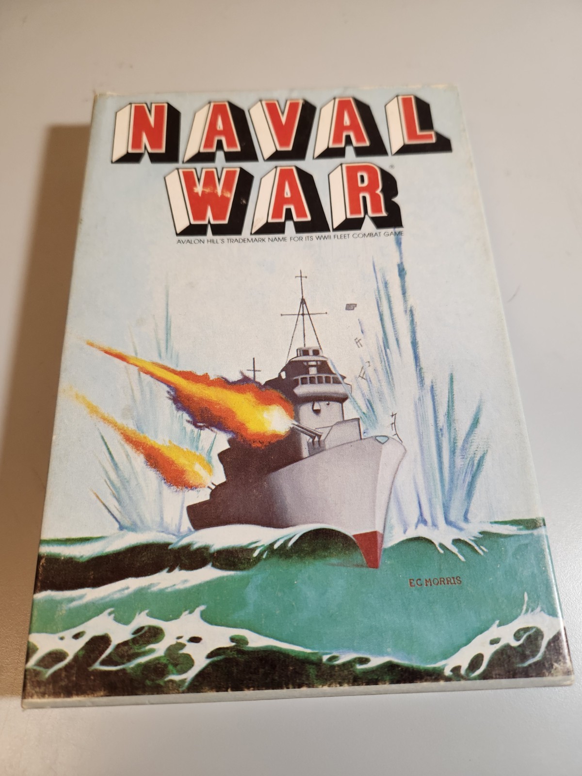 Naval War Avalon Hill Historical WWII Fleet Combat Card Board Game 1983 Naval War Avalon Hill Historical WWII Fleet Combat Card Board Game 1983
