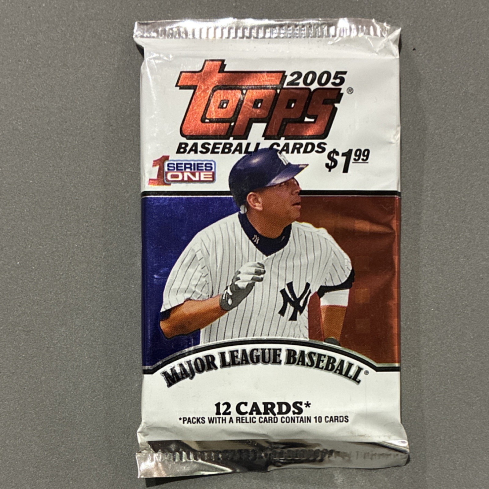 Topps 2005 Baseball Series One Major League Sealed Pack 12 Cards Topps 2005 Baseball Series One Major League Sealed Pack 12 Cards