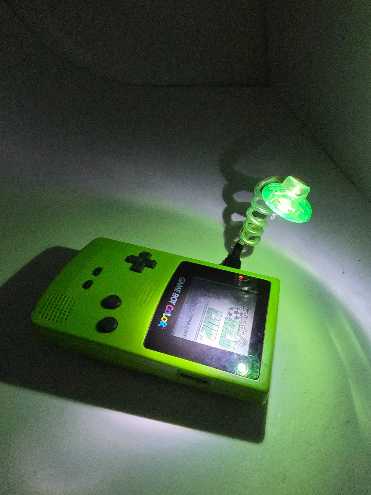 NEW Super Bright LED Snake Worm Light for GameBoy Color No Batteries Required G