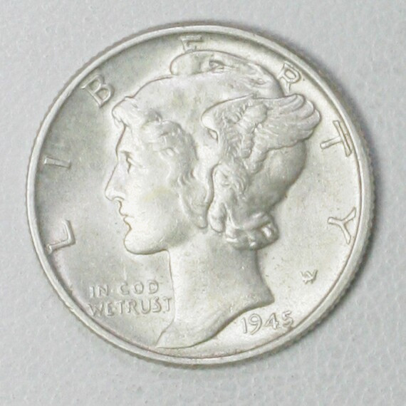 1945-P Mercury Dime