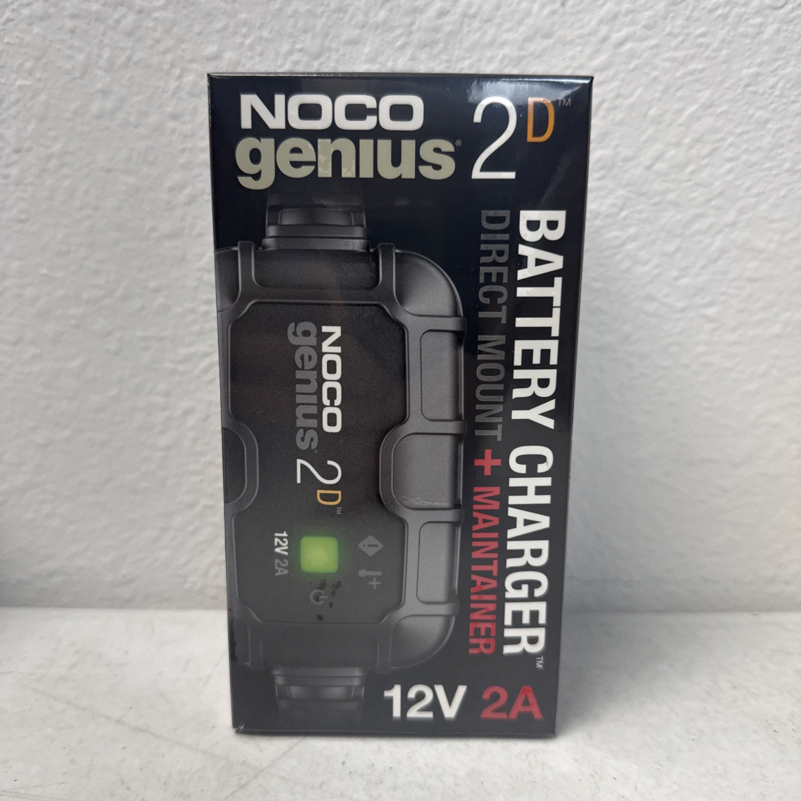 NOCO GENIUS2D 12V 2A Onboard Battery Charger, Trickle Charger and Maintainer NOCO GENIUS2D 12V 2A Onboard Battery Charger, Trickle Charger and Maintainer