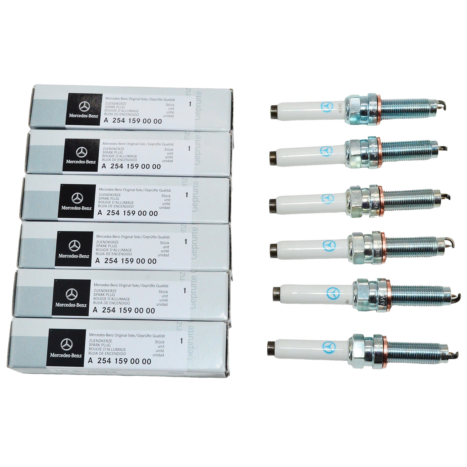 6X NEW FOR 20-21 AMG GT 53 Electrical Ignition System-Spark Plug 2541590000