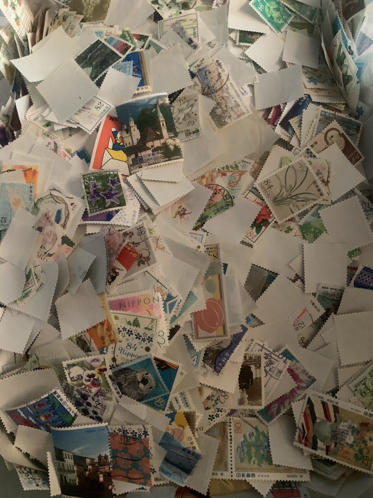 STAMPS JAPAN 100pcs Different off paper STAMPS JAPAN 100pcs Different off paper