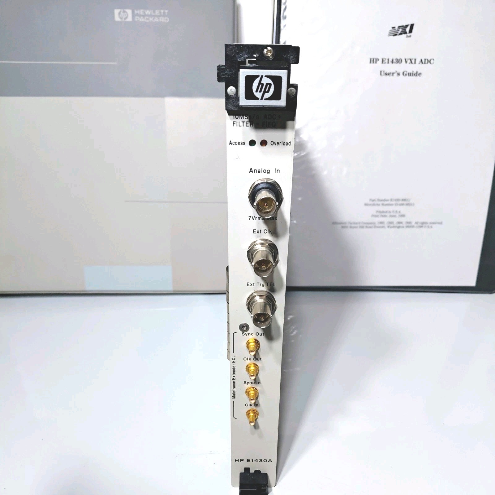 HP Agilent Keysight E1430A 23-bit Digitial Converter with User Manuals-Working
