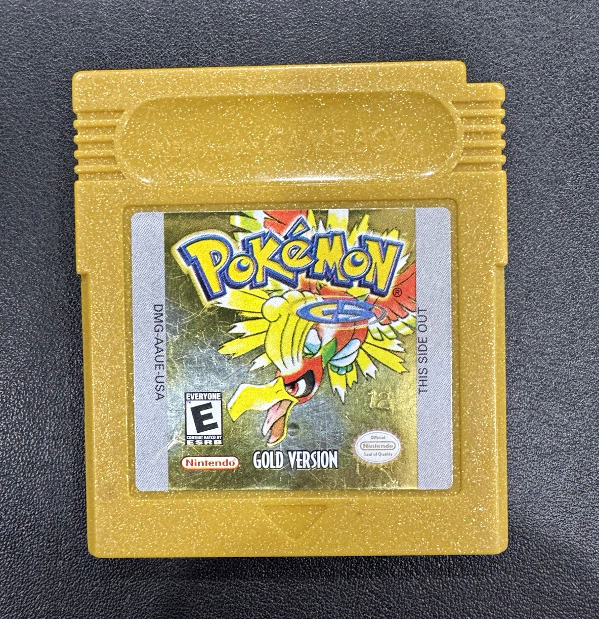 Pokémon Gold Version Nintendo Game Boy Color 2000 Authentic New Battery Pokémon Gold Version Nintendo Game Boy Color 2000 Authentic New Battery