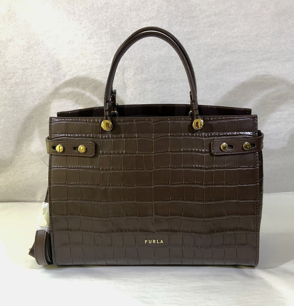 Furla Women's Lady  Medium Tote, Caffe