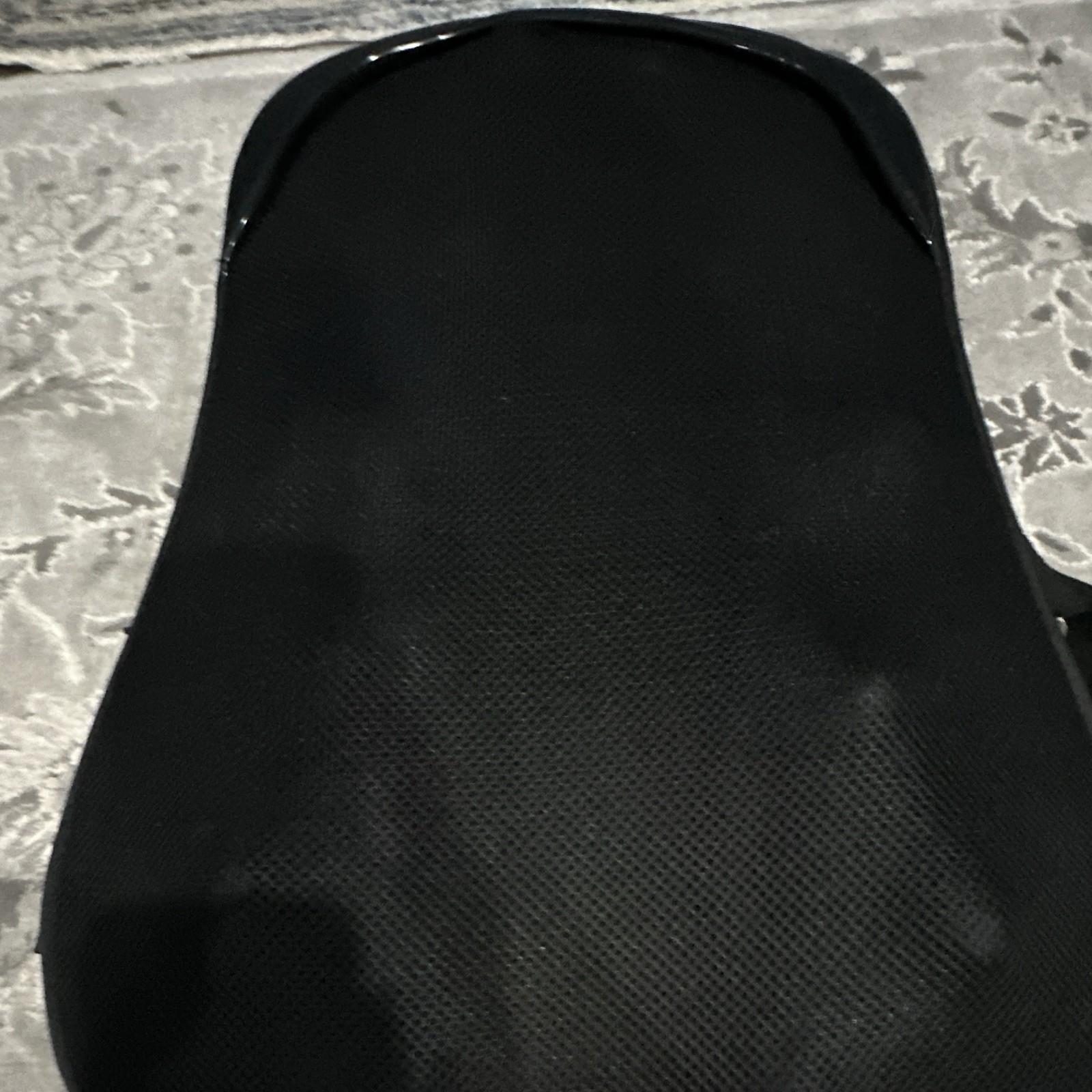 Black Back Massage Cushion Pad with Heat, Vibration, Corded Electric 12V