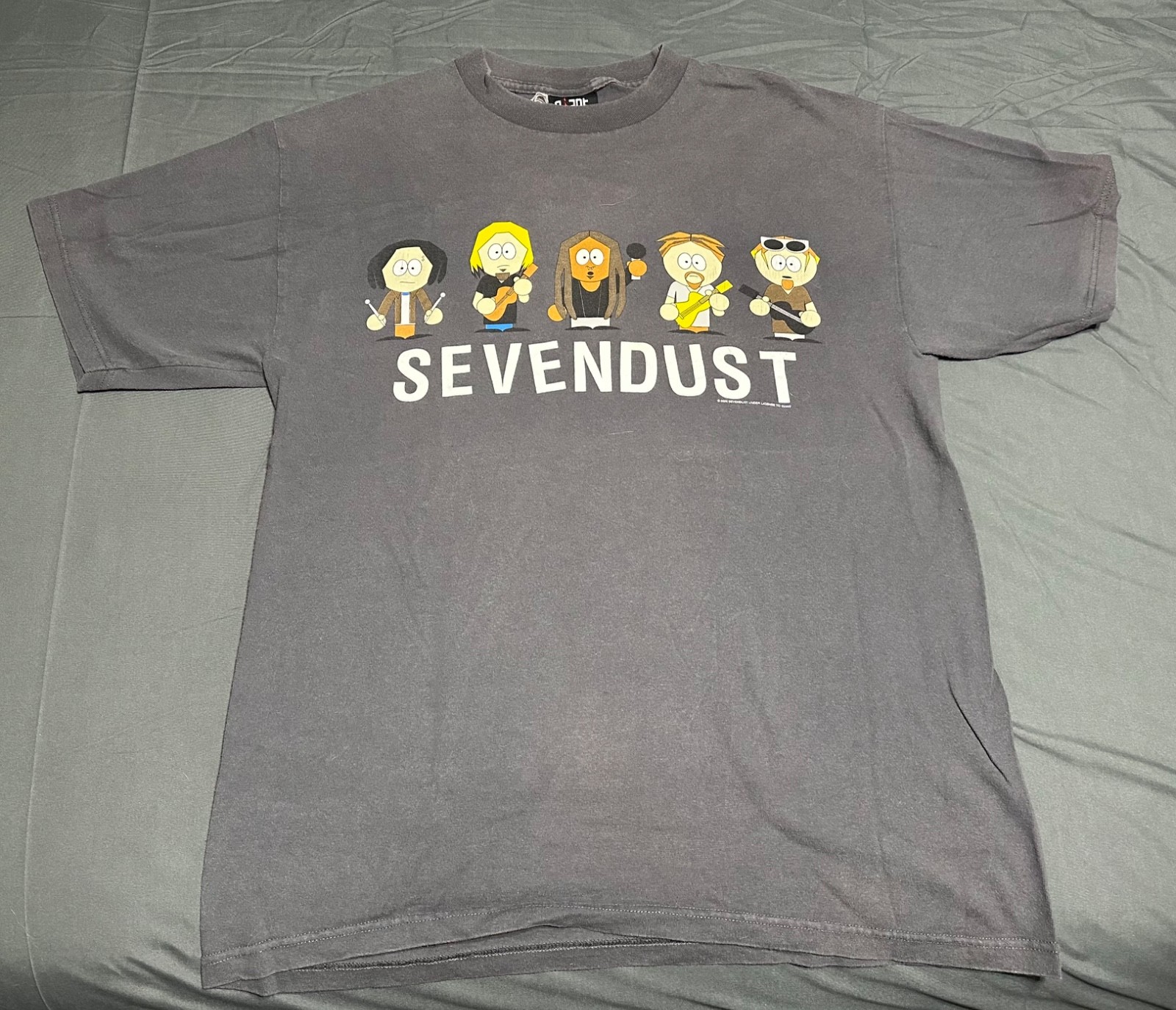 Sevendust vintage shirt South Park RARE Giant 2000 large grey good cond Sevendust vintage shirt South Park RARE Giant 2000 large grey good cond