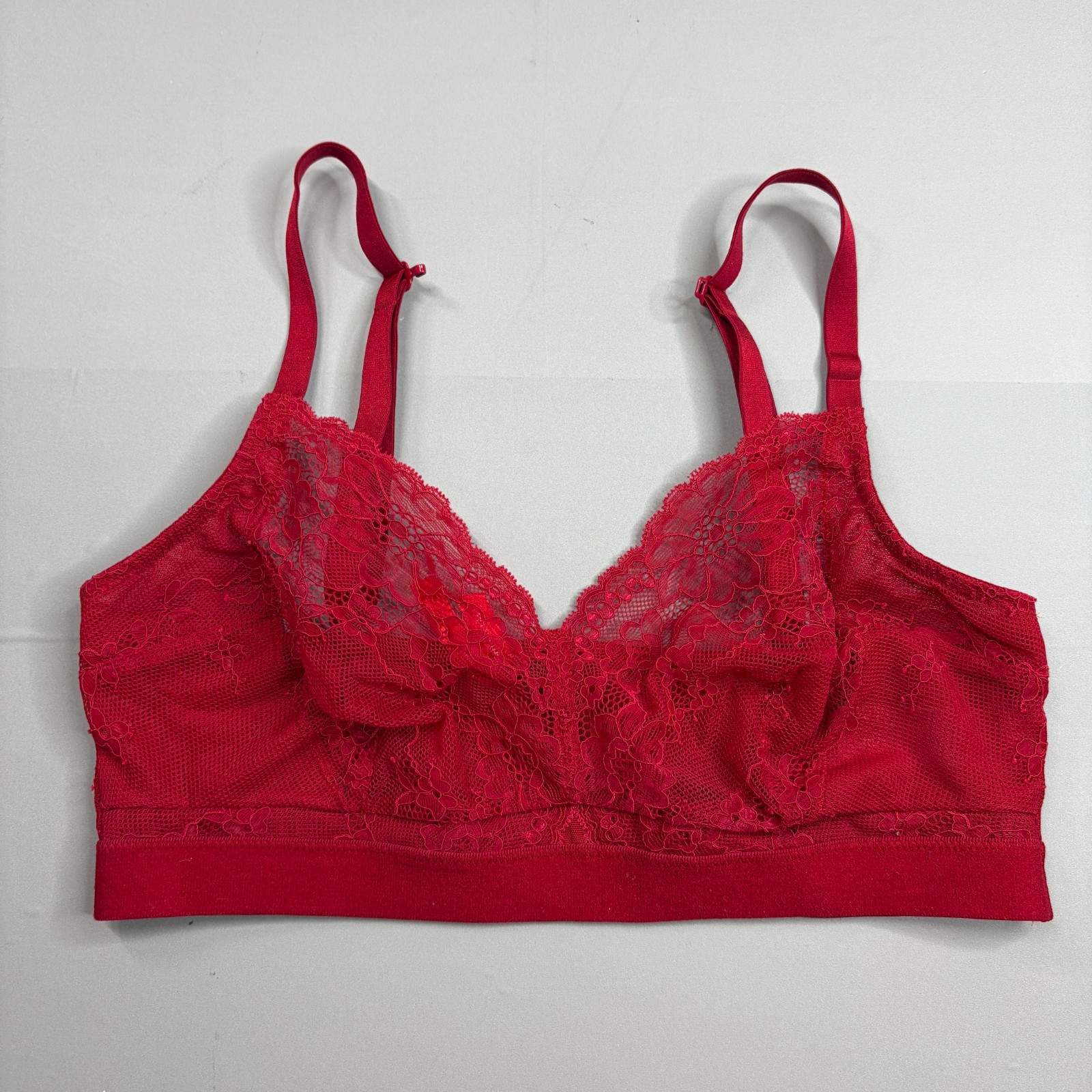 Spanx Bra Bralette Small Spotlight On Lace No Wire Convertible Straps