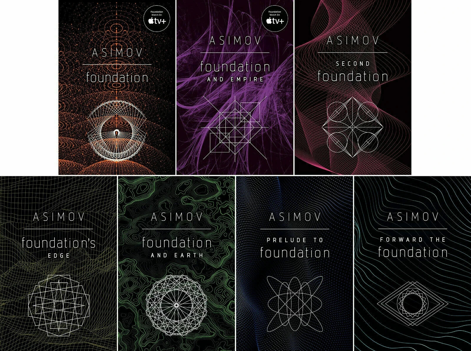 The Complete Isaac Asimov\'s Foundation Series Books Set 1-7