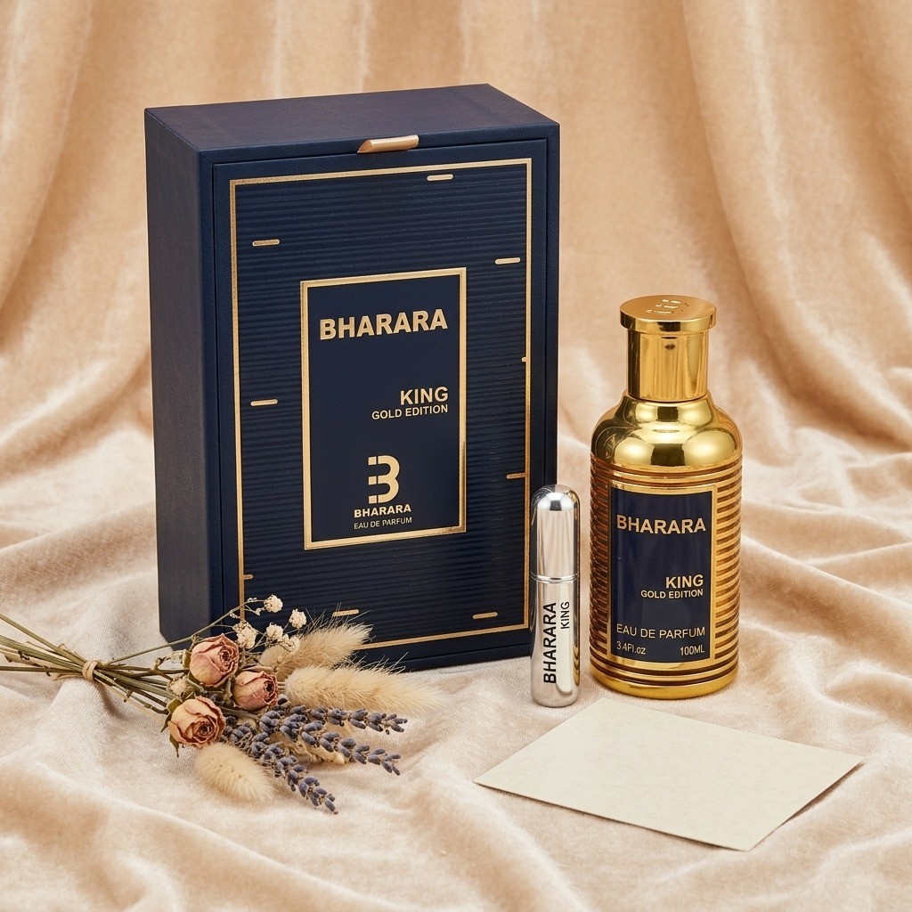 Bharara King Gold Edition EDP 3.4 oz 100ml Men\'s Spray