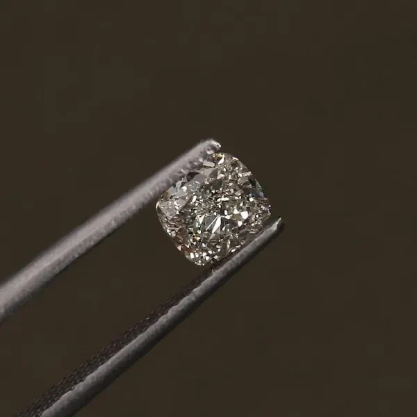 CERTIFIED 1.02 Ct Natural Diamond D Grade Cushion Cut LOOSE VVS1/6.5 mm