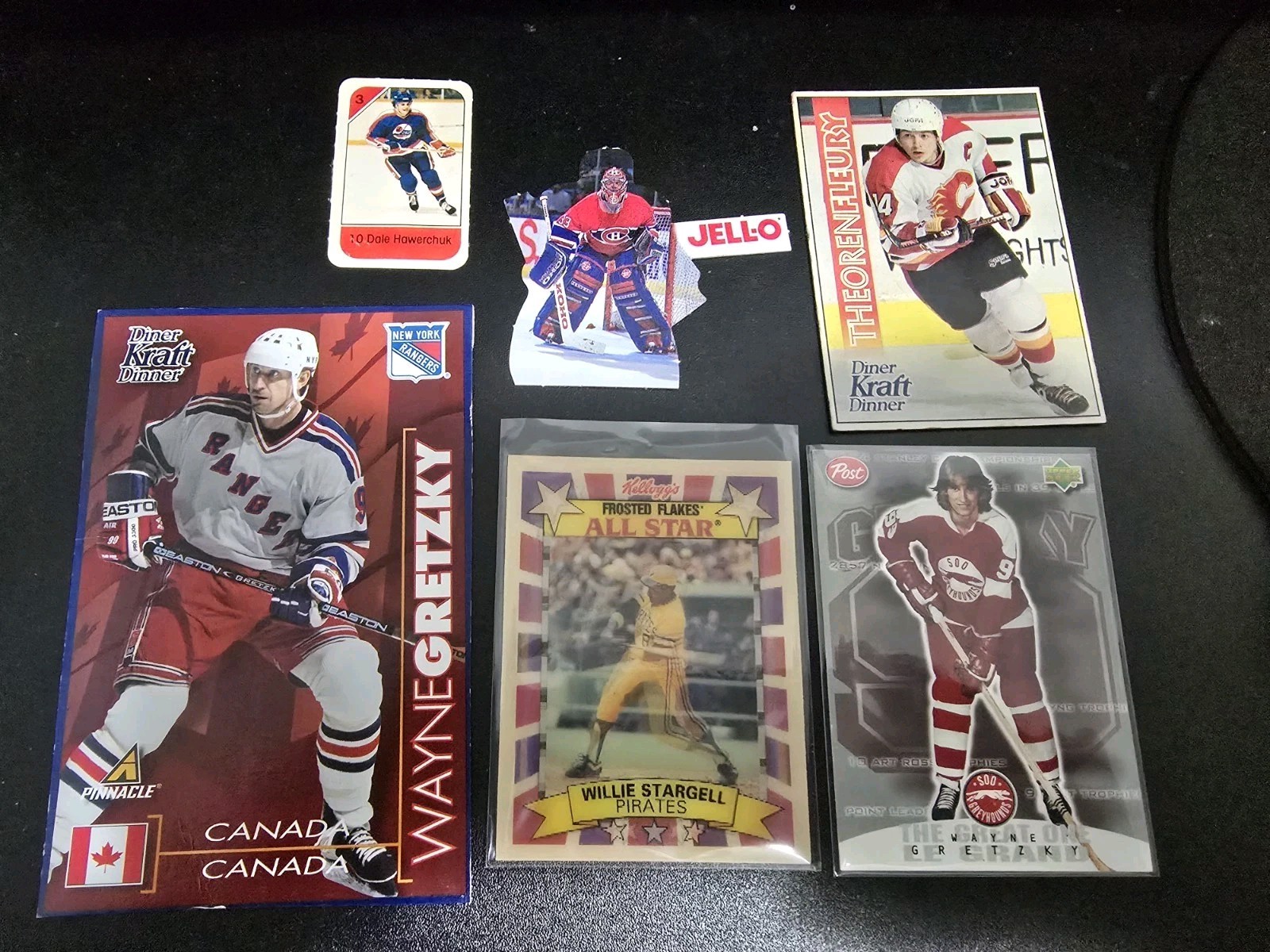 Vintage 175+ Piece Food Box Sports Card Lot Post Kraft Kellogg\'s JellO Highliner
