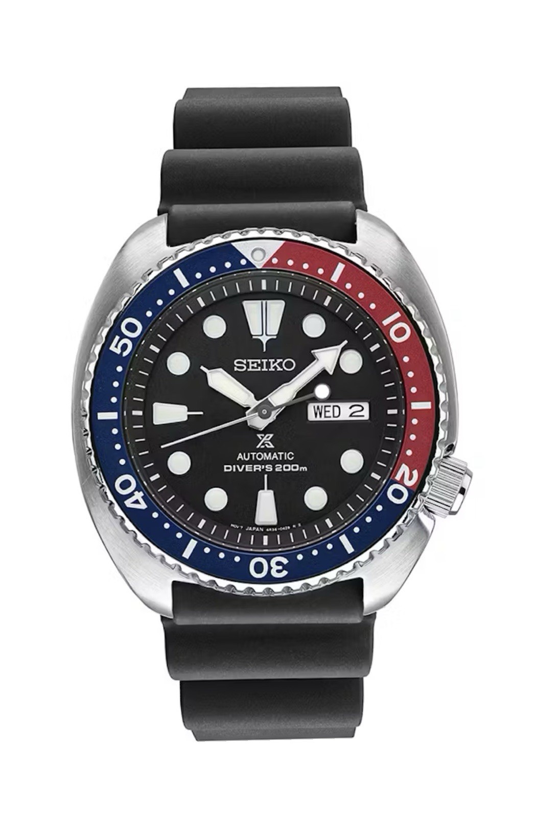 Seiko Prospex Turtle SRP779 Automatic Diver Pepsi Black Dial 200M Men’s Watch Seiko Prospex Turtle SRP779 Automatic Diver Pepsi Black Dial 200M Men’s Watch