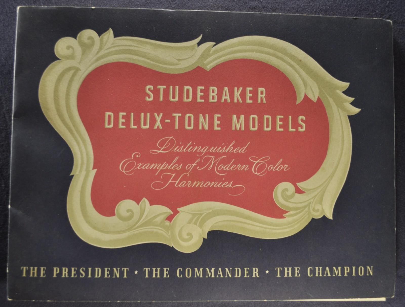 1940 Studebaker 2-Tone Brochure Complete(11 Plates) Commander President Champion